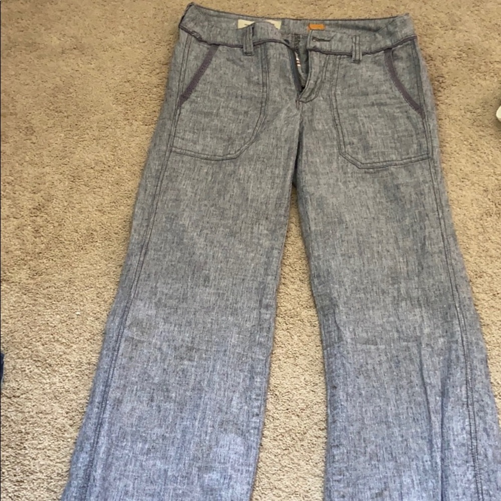 Anthropology bootcut pants